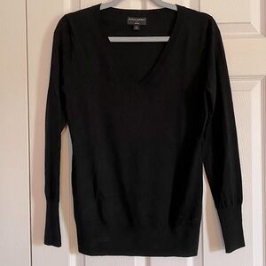 Banana Republic Black Merino Wool Sweater